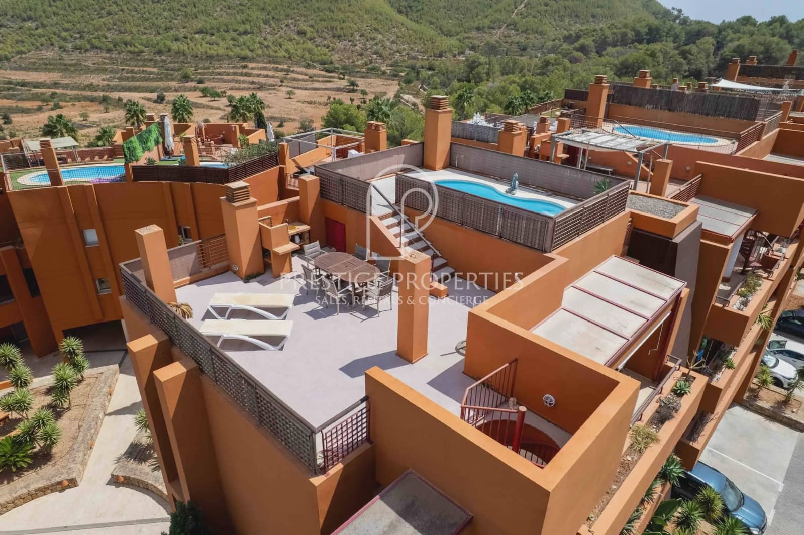 2 chambre Penthouse à vendre à Santa Eulalia / Santa Eularia avec piscine garage - 750 000 € (Ref: 9205720)
