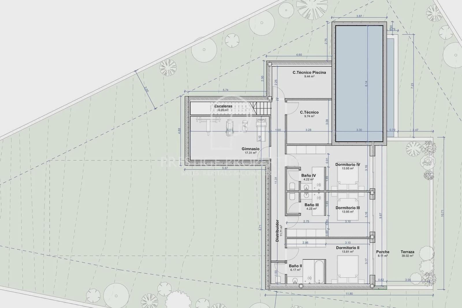 Ubebygd land til salgs i Santa Eulalia / Santa Eularia - € 2 400 000 (Ref: 9254383)
