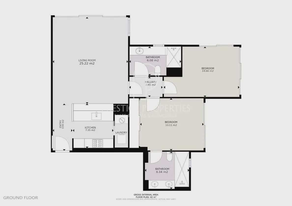 2 makuuhuone Huoneisto myytävänä paikassa Santa Eulalia / Santa Eularia mukana uima-altaan - 1 200 000 € (Ref: 9279733)