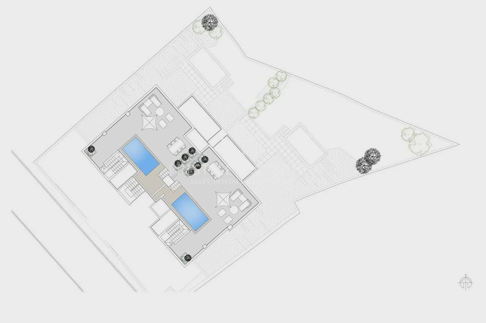 4 bedroom Apartment for sale in Santa Eulalia / Santa Eularia with pool garage - € 2,600,000 (Ref: 9283933)