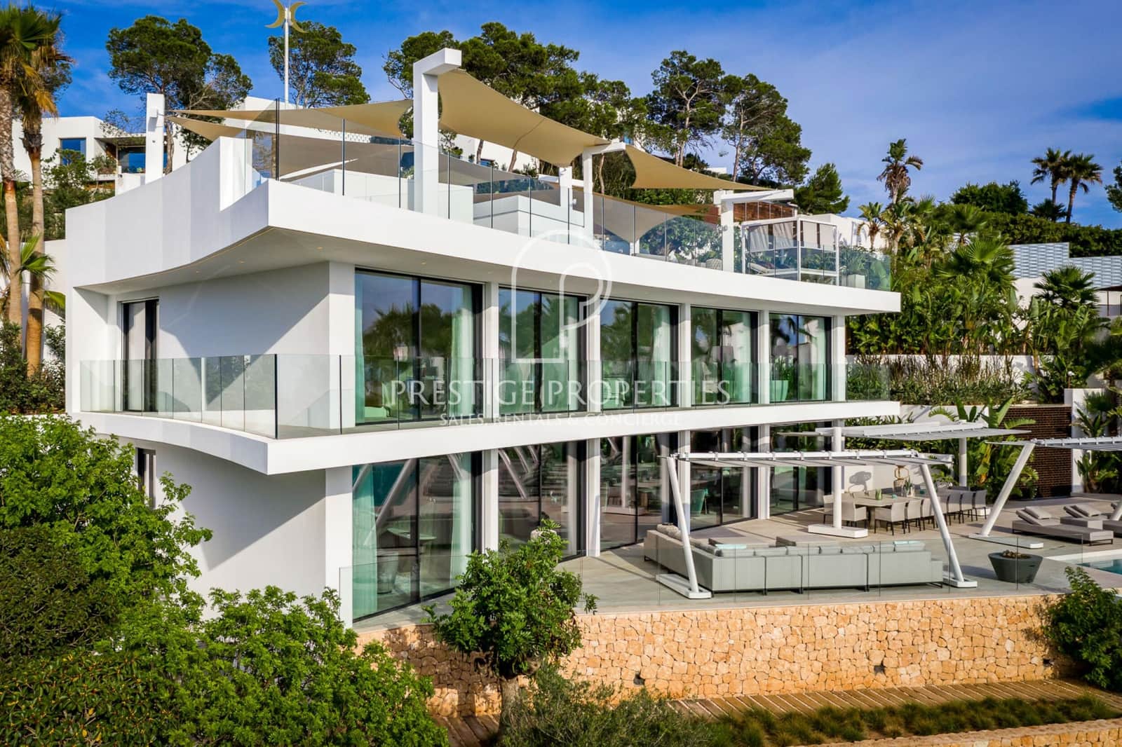 9 Zimmer Villa zu verkaufen in Santa Eulalia / Santa Eularia mit Pool Garage - 9.800.000 € (Ref: 9360897)