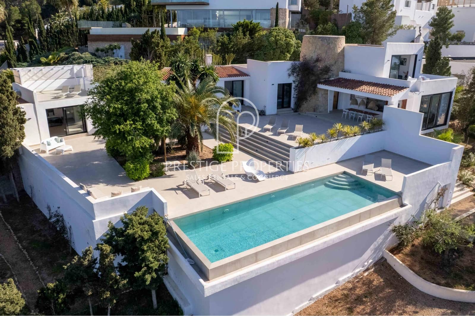 4 camera da letto Villa in vendita in San Jose / Sant Josep de Sa Talaia con piscina garage - 3.720.000 € (Rif: 9363412)
