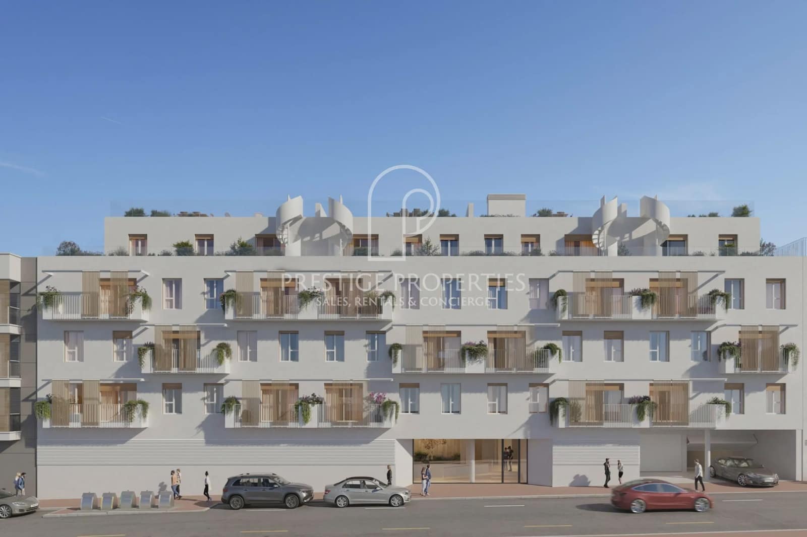 2 sypialnia Apartament na sprzedaż w Santa Eulalia / Santa Eularia z basenem - 585 000 € (Ref: 9374246)