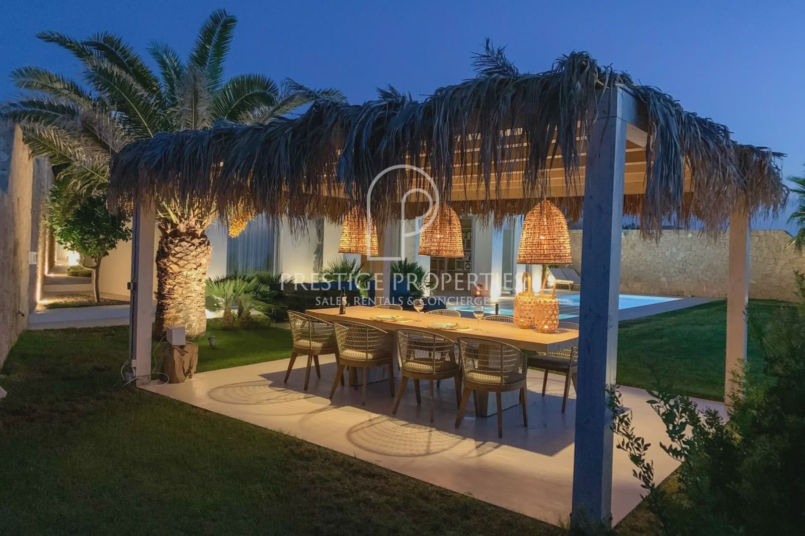 4 camera da letto Villa in vendita in San Jose / Sant Josep de Sa Talaia con piscina - 6.950.000 € (Rif: 9380160)