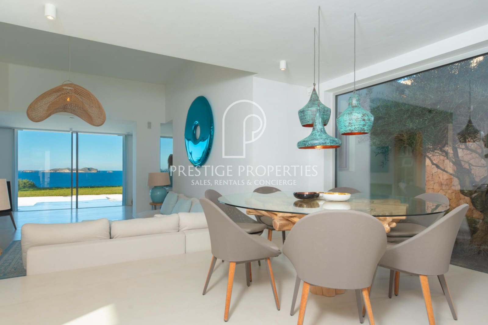 4 camera da letto Villa in vendita in San Jose / Sant Josep de Sa Talaia con piscina - 6.950.000 € (Rif: 9380160)