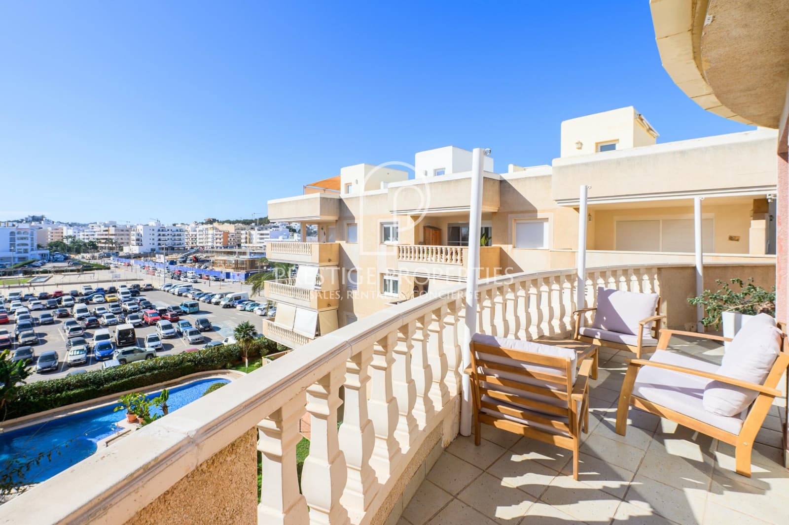2 bedroom Penthouse for sale in Santa Eulalia / Santa Eularia with pool - € 925,000 (Ref: 9610600)
