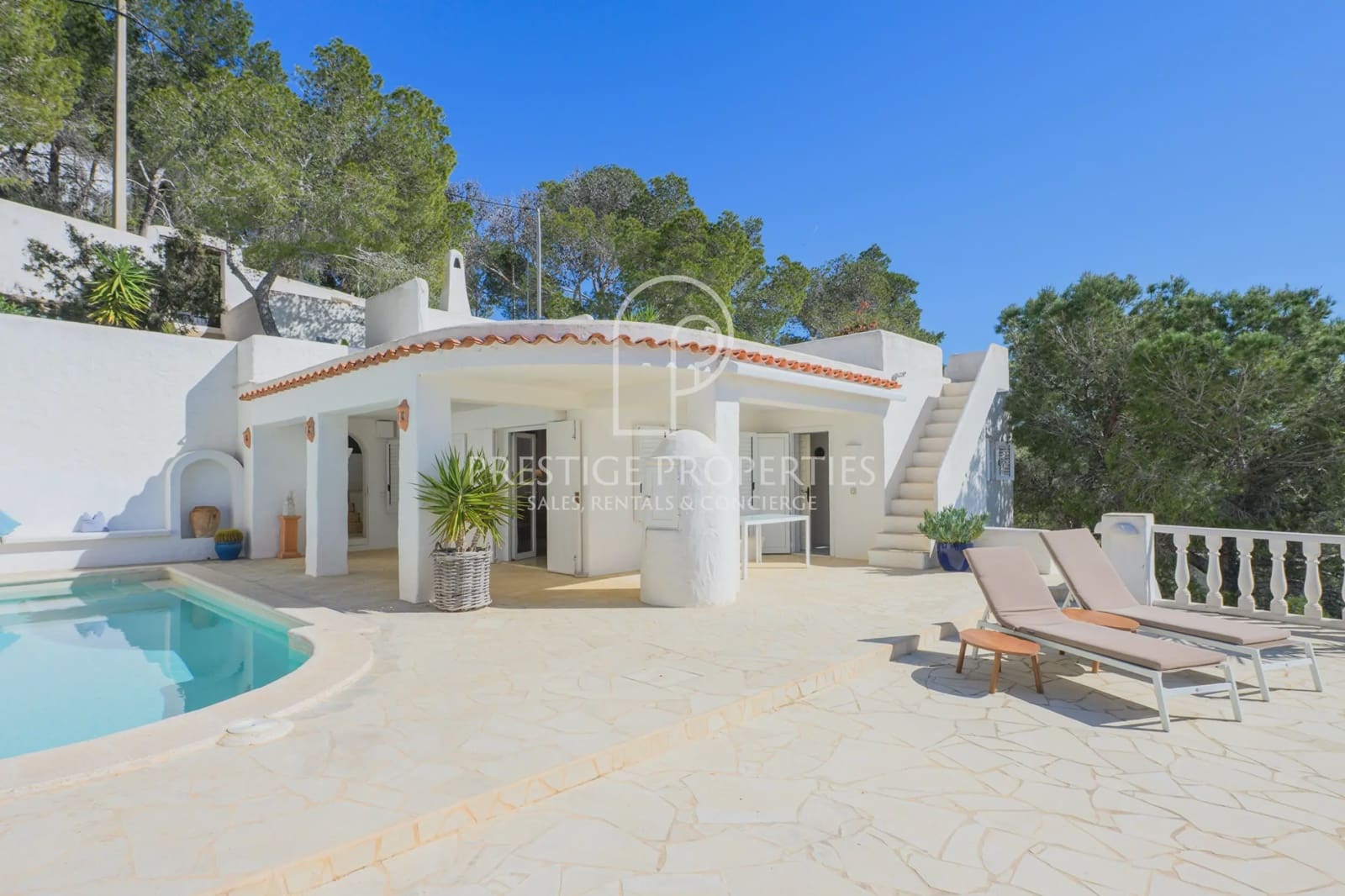 4 chambre Finca/Maison de Campagne à vendre à Sant Antoni de Portmany avec piscine garage - 1 950 000 € (Ref: 9650930)