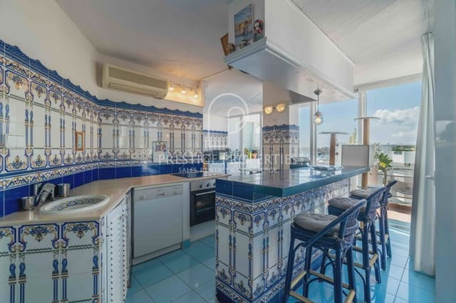 3 quarto Apartamento para venda em Ibiza / Eivissa cidade com piscina garagem - 1 890 000 € (Ref: 9731549)