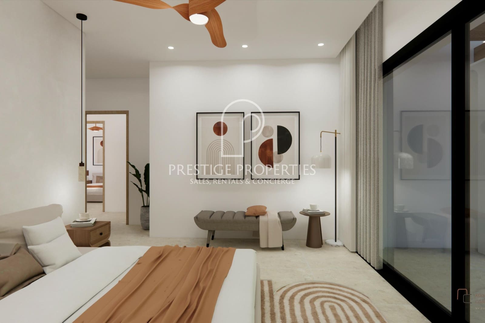 4 makuuhuone Huvila myytävänä paikassa Sant Antoni de Portmany mukana uima-altaan 
autotalli - 4 200 000 € (Ref: 9777339)