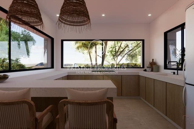 4 makuuhuone Huvila myytävänä paikassa Sant Antoni de Portmany mukana uima-altaan 
autotalli - 4 200 000 € (Ref: 9777339)