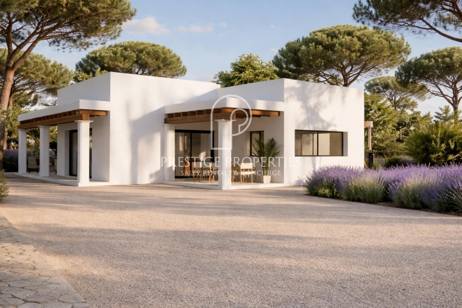 4 makuuhuone Huvila myytävänä paikassa Sant Antoni de Portmany mukana uima-altaan 
autotalli - 4 200 000 € (Ref: 9777339)