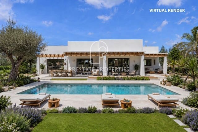 4 sovrum Villa till salu i Sant Antoni de Portmany med pool garage - 3 485 000 € (Ref: 9777339)