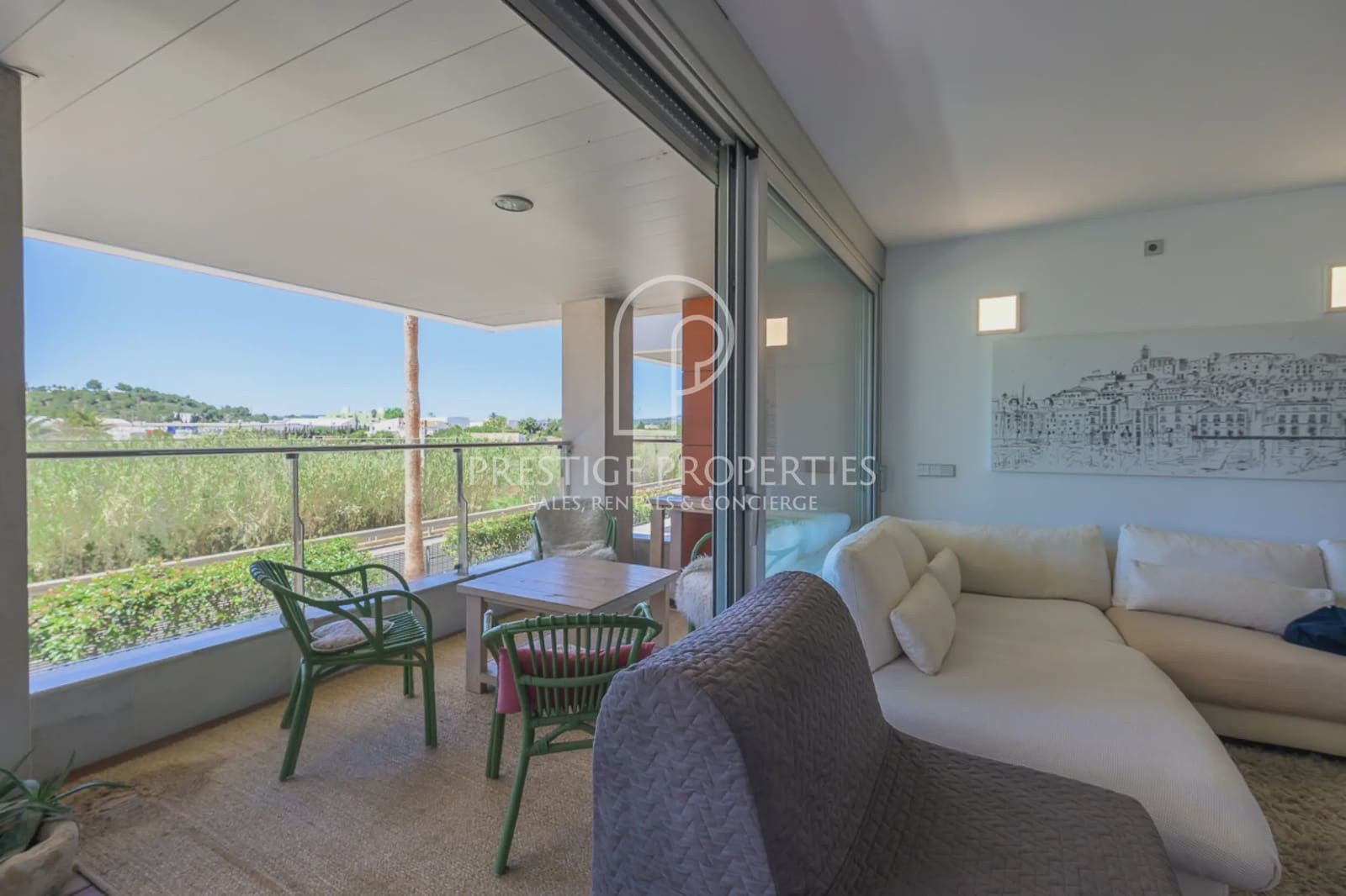 1 sypialnia Apartament na sprzedaż w Miasto Ibiza / Eivissa z basenem garażem - 520 000 € (Ref: 9863902)