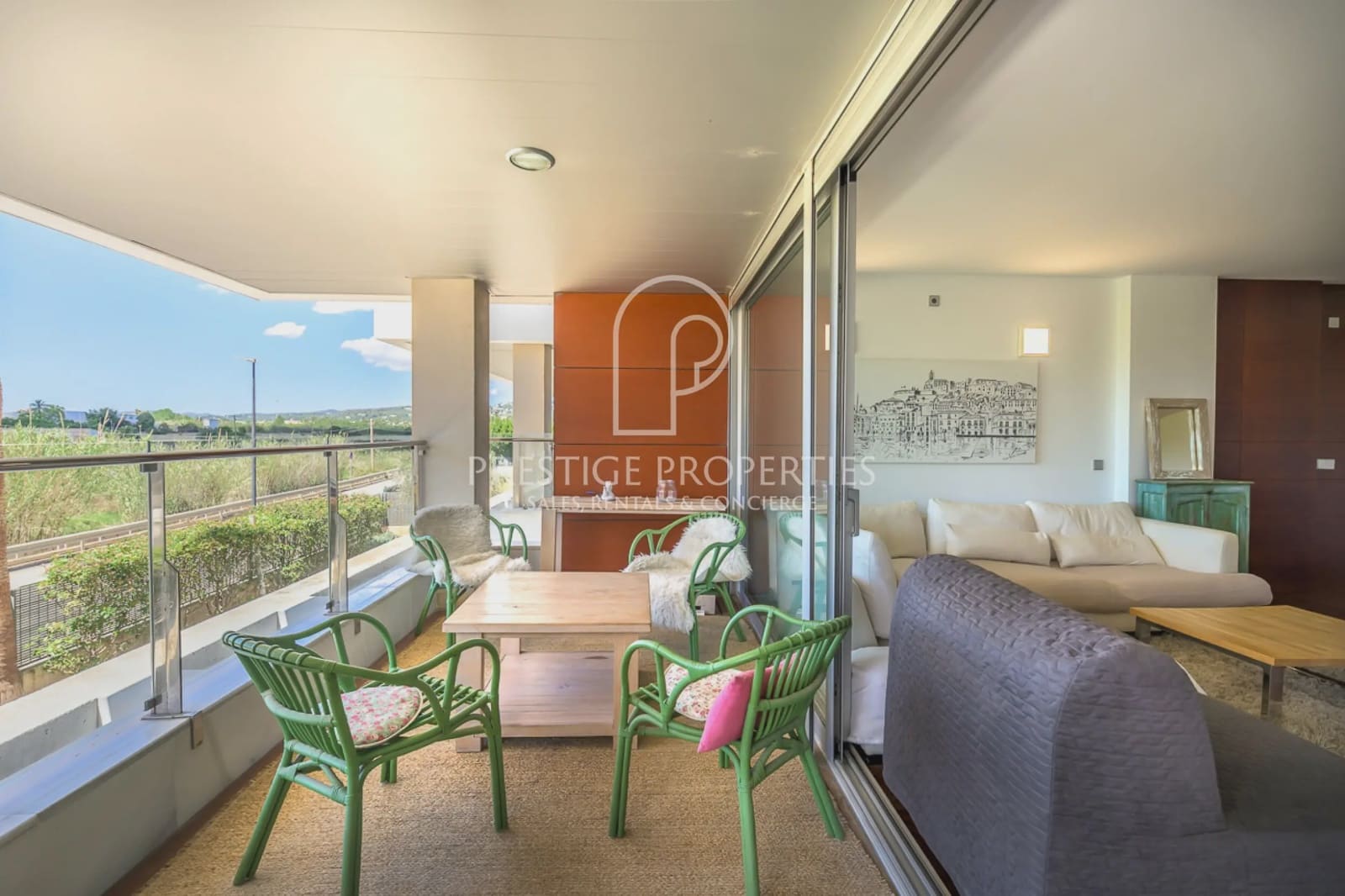 1 sypialnia Apartament na sprzedaż w Miasto Ibiza / Eivissa z basenem garażem - 520 000 € (Ref: 9863902)