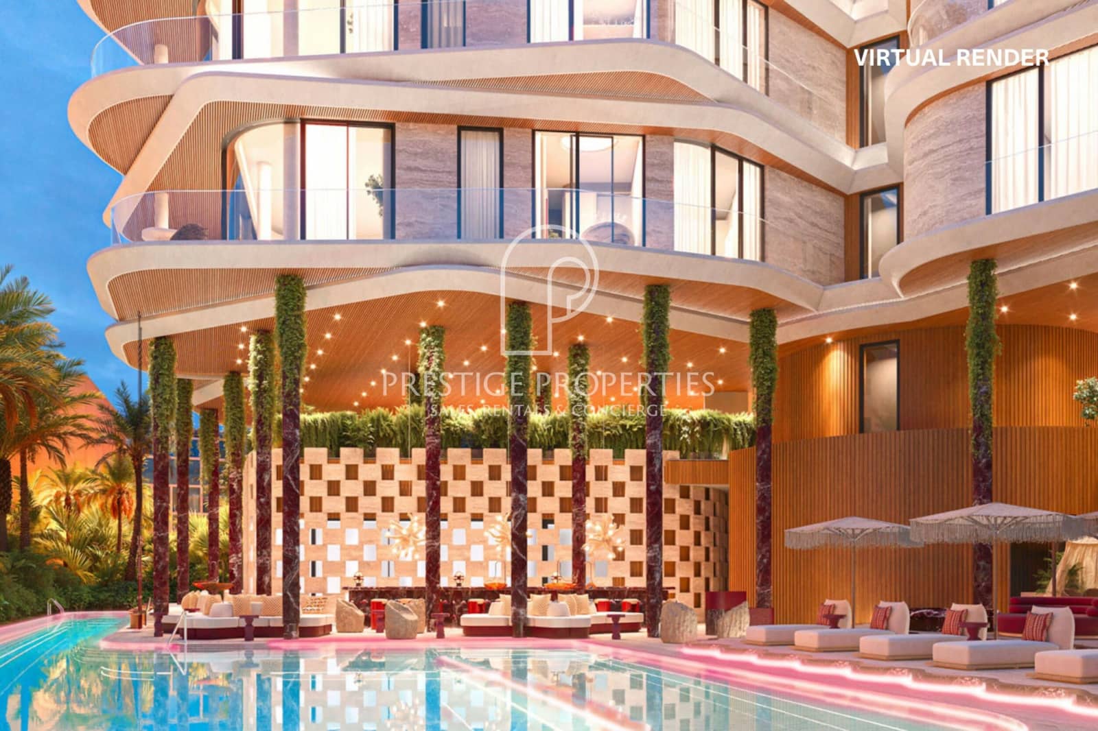 2 sovrum Lägenhet till salu i Ibiza stad med pool garage - 2 279 603 € (Ref: 9972536)