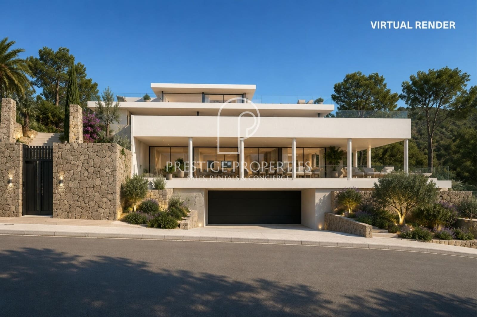 5 camera da letto Villa in vendita in San Jose / Sant Josep de Sa Talaia con piscina garage - 4.800.000 € (Rif: 9986226)