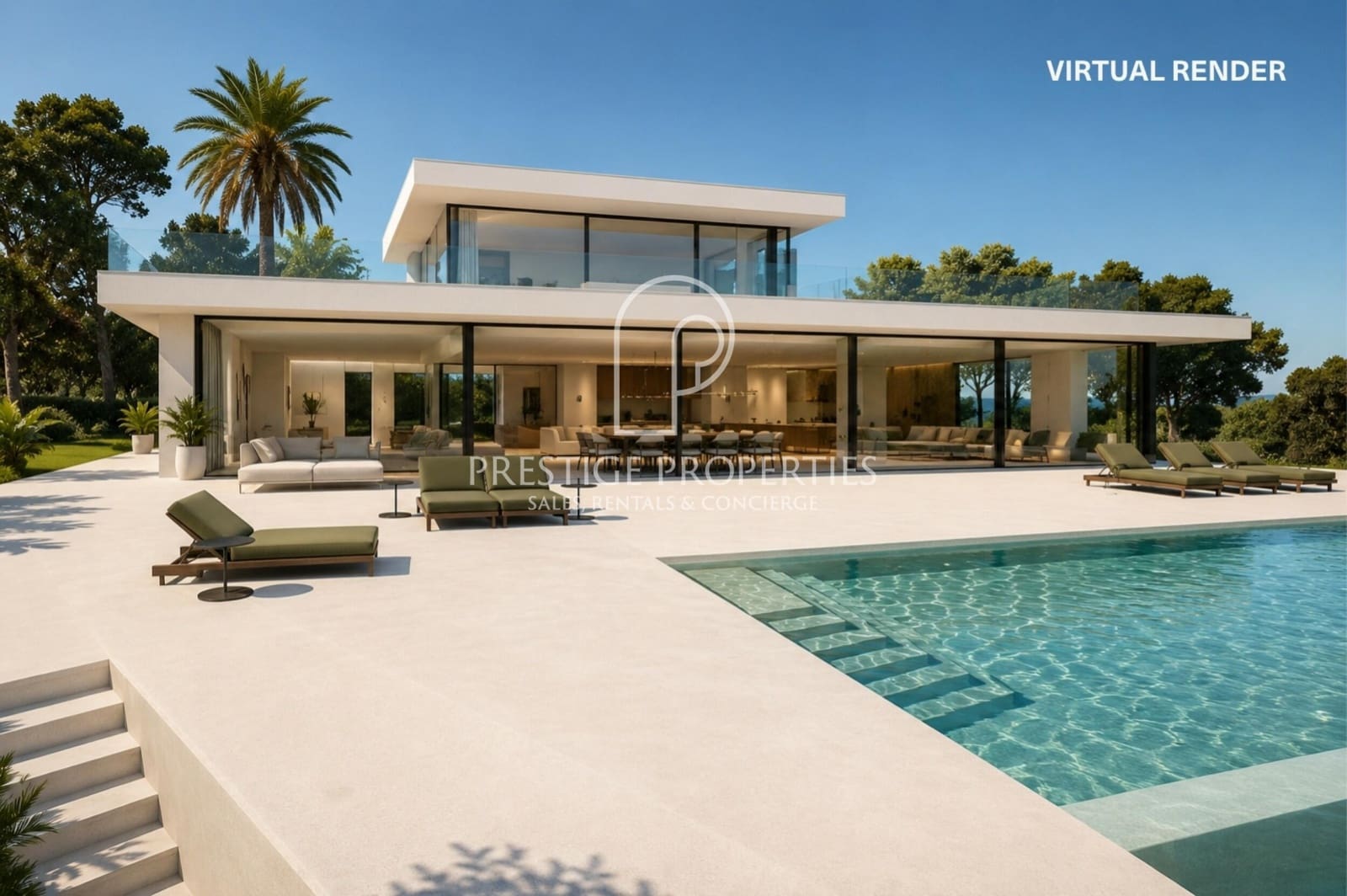 5 camera da letto Villa in vendita in San Jose / Sant Josep de Sa Talaia con piscina garage - 4.800.000 € (Rif: 9986226)