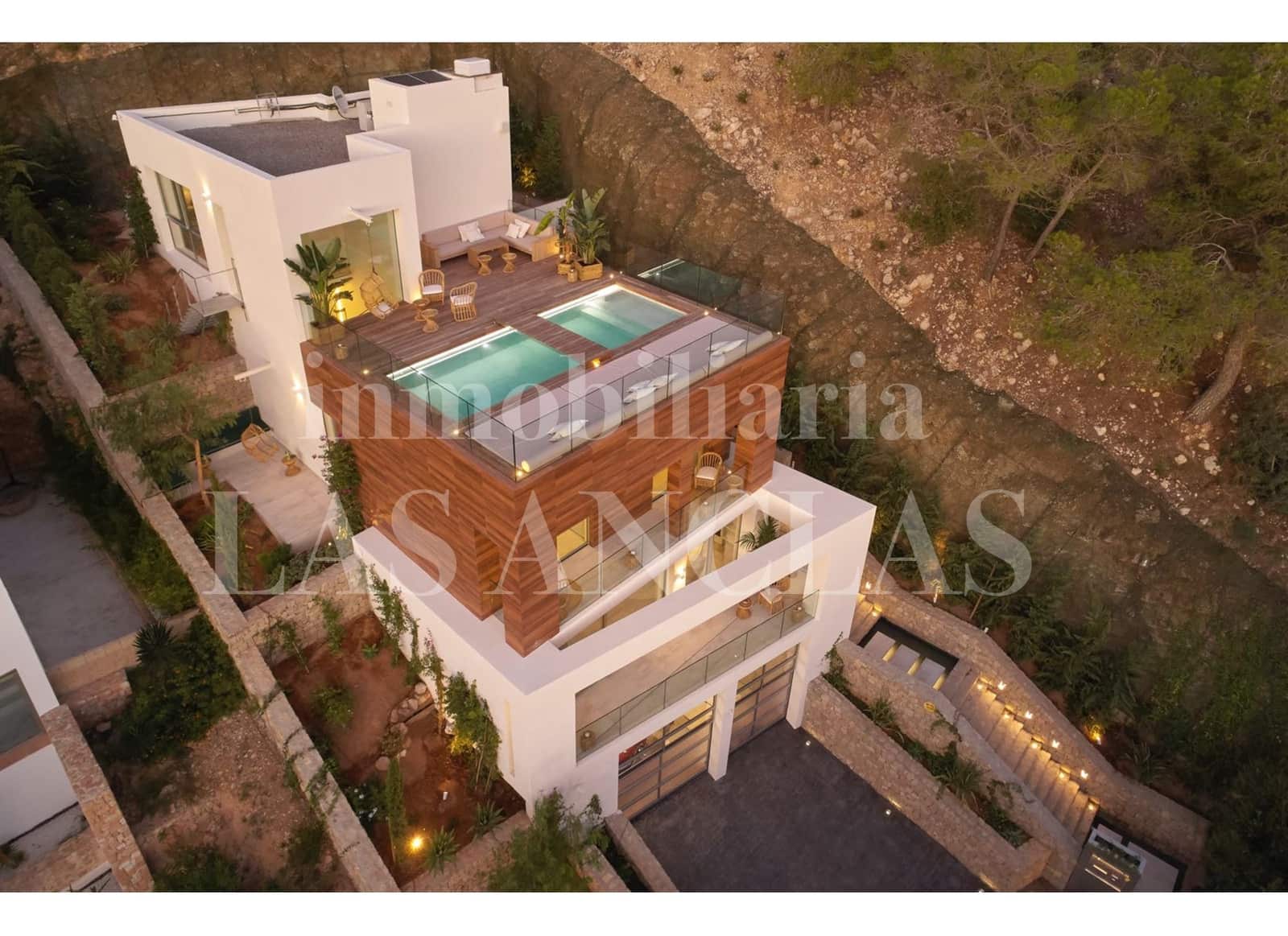 5 chambre Villa/Maison à vendre à Santa Eulalia / Santa Eularia avec piscine garage - 3 200 000 € (Ref: 9256353)