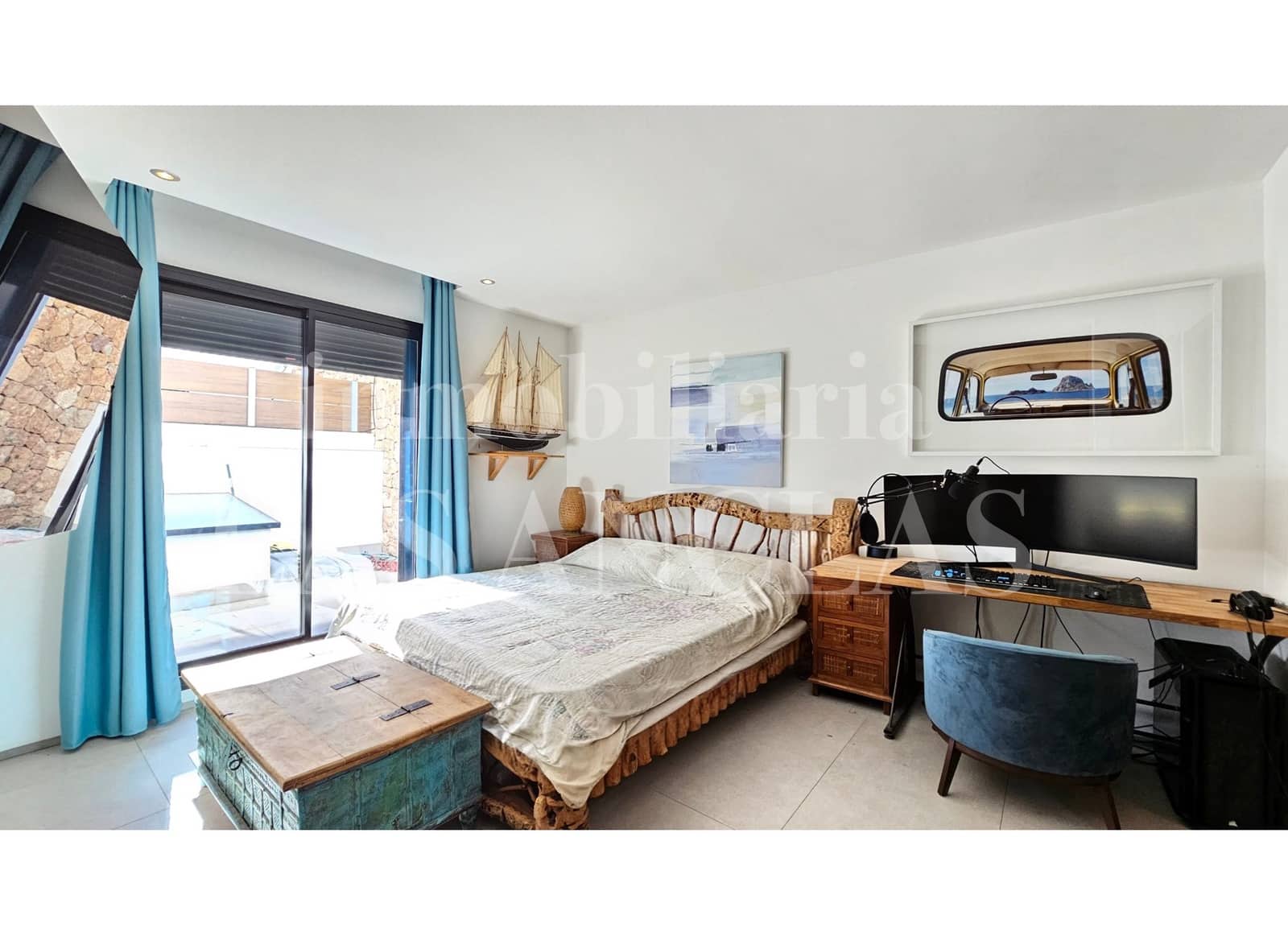 2 chambre Villa/Maison Semi-Mitoyenne à vendre à Talamanca avec piscine garage - 1 790 000 € (Ref: 9895533)
