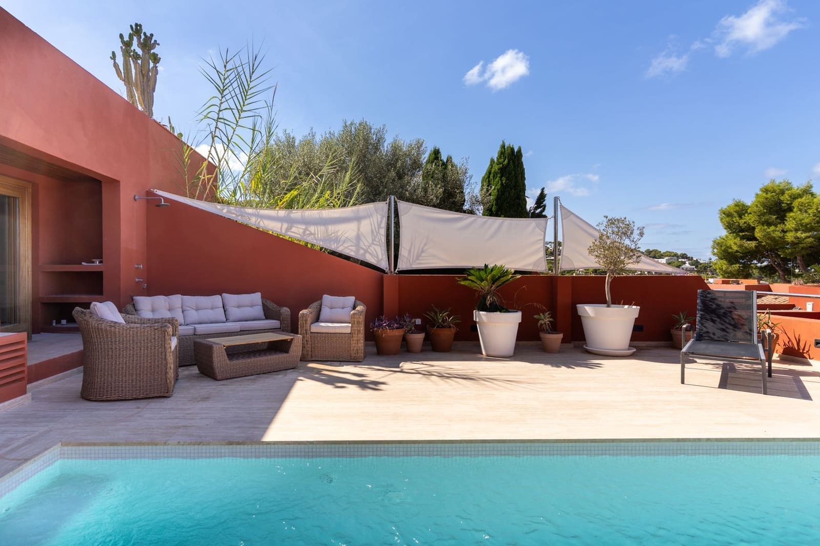 2 chambre Villa/Maison à vendre à Cala Tarida avec piscine garage - 995 000 € (Ref: 7668231)
