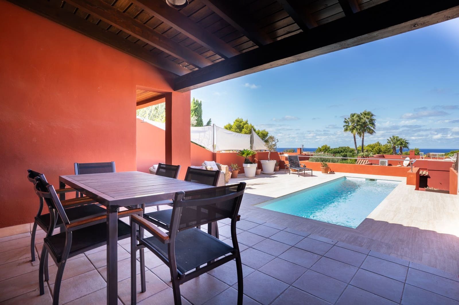 2 chambre Villa/Maison à vendre à Cala Tarida avec piscine garage - 995 000 € (Ref: 7668231)