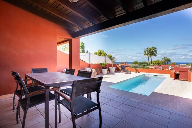 Chalet de 2 habitaciones en Cala Tarida, San Jose / Sant Josep de Sa Talaia en venta con piscina garaje - 995.000 € (Ref: 7668231)