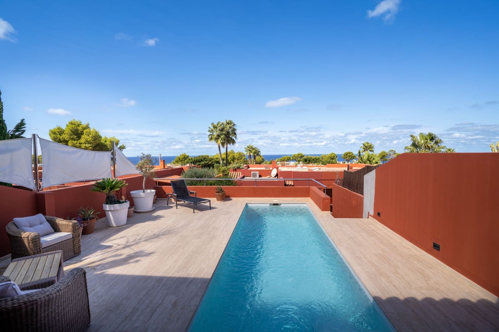 2 chambre Villa/Maison à vendre à Cala Tarida avec piscine garage - 995 000 € (Ref: 7668231)