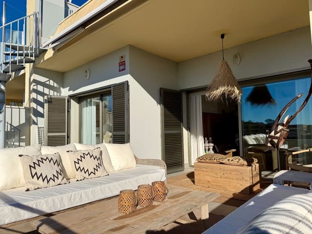 2 sovrum Lägenhet till salu i Cala Tarida, San Jose / Sant Josep de Sa Talaia med pool garage - 698 000 € (Ref: 9842048)