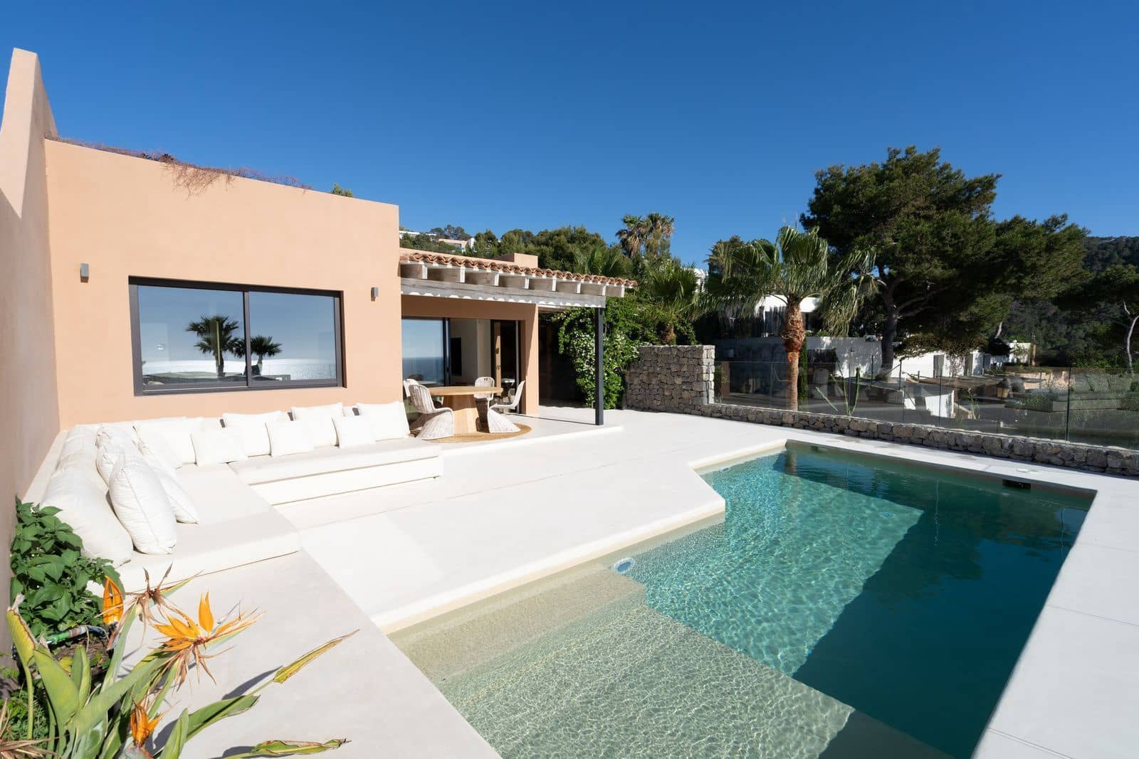 3 sypialnia Willa na sprzedaż w Cala Tarida z basenem garażem - 1 600 000 € (Ref: 9939297)
