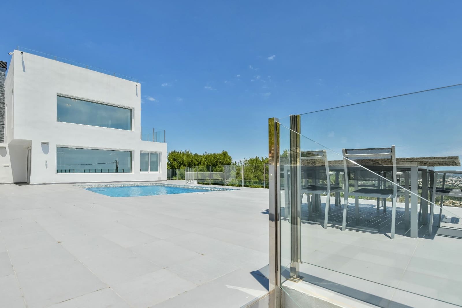 5 sypialnia Willa na sprzedaż w Calpe / Calp z basenem garażem - 1 375 000 € (Ref: 7935276)