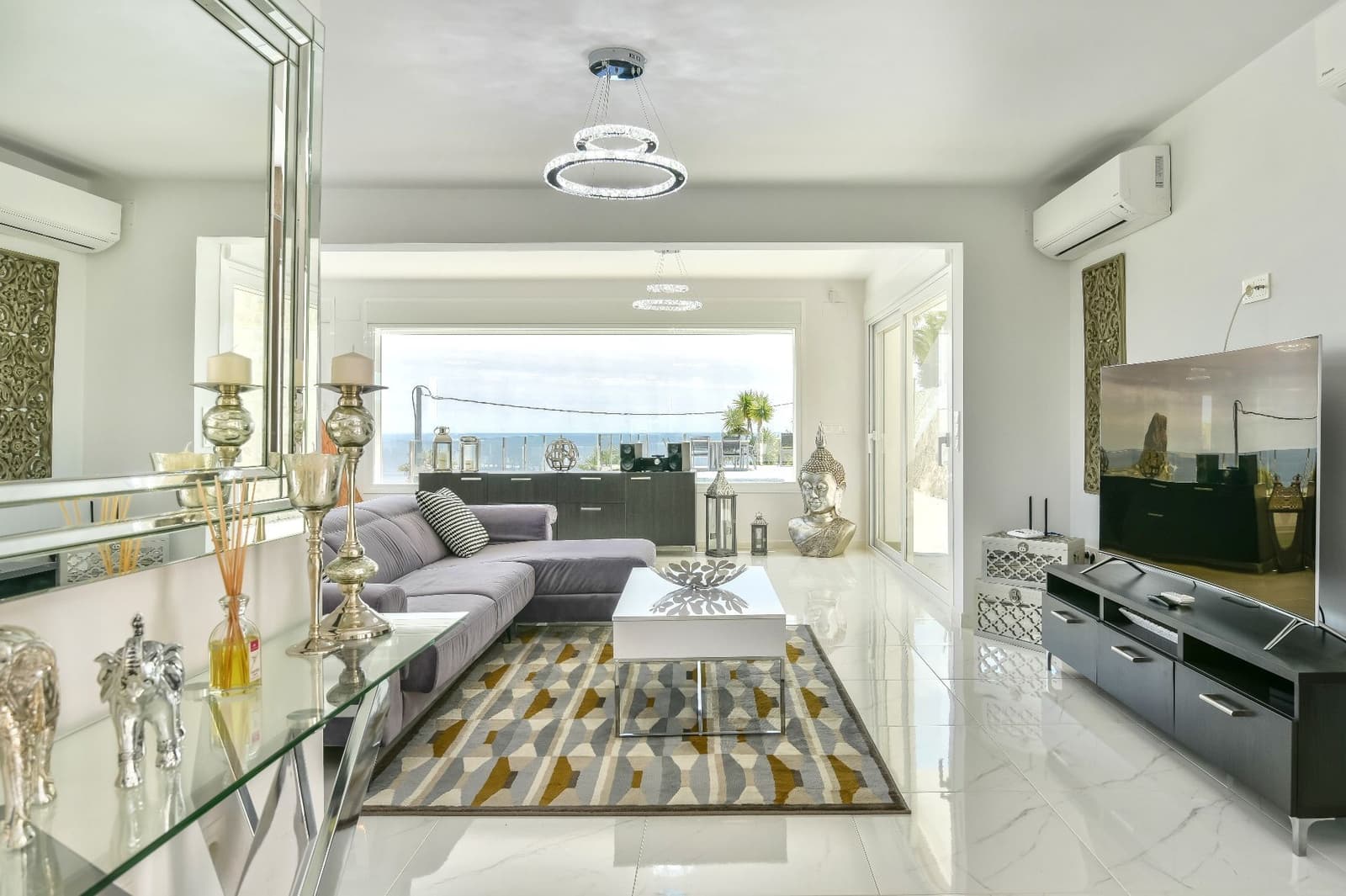 5 sypialnia Willa na sprzedaż w Calpe / Calp z basenem garażem - 1 375 000 € (Ref: 7935276)