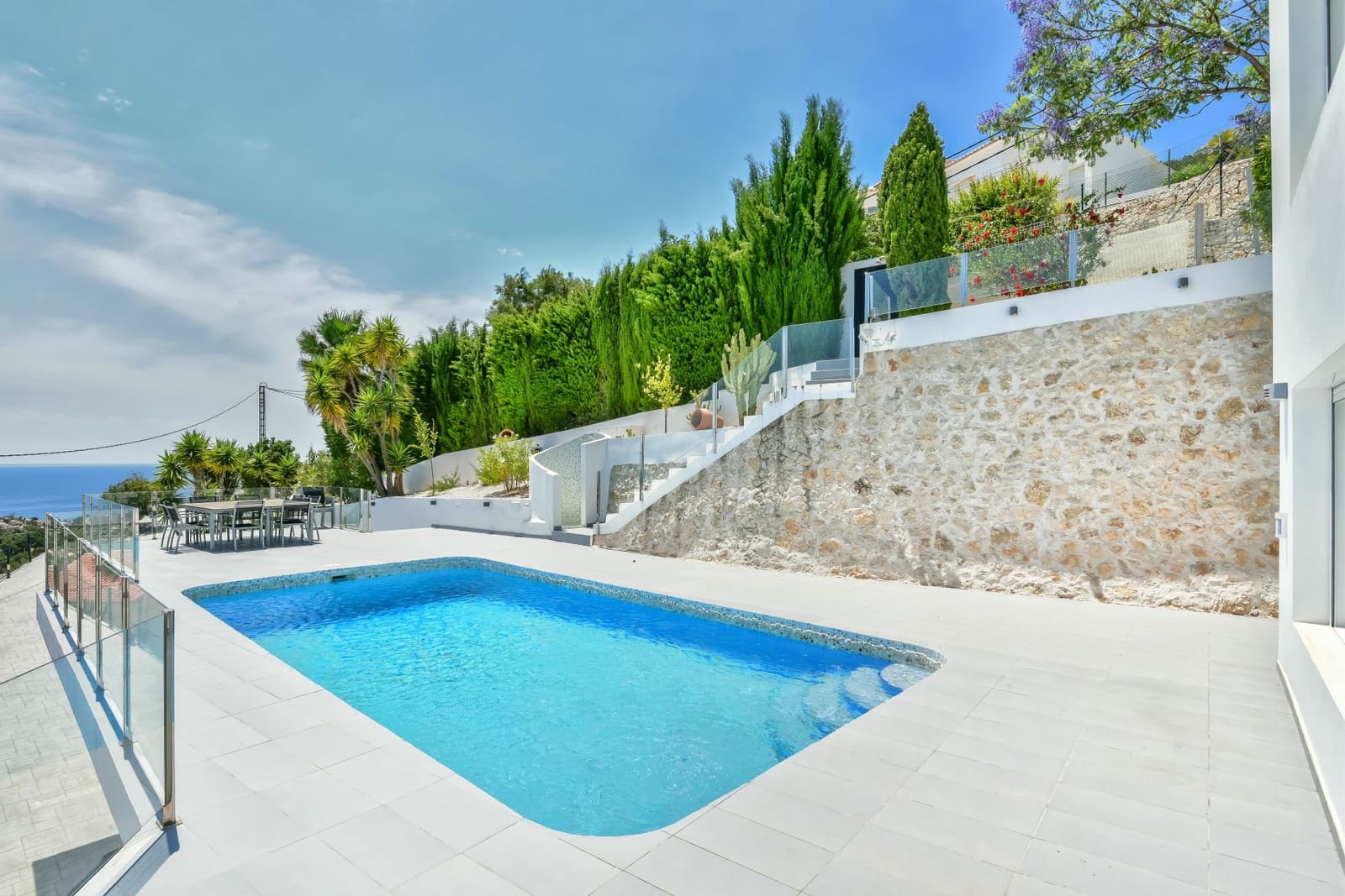 5 sypialnia Willa na sprzedaż w Calpe / Calp z basenem garażem - 1 375 000 € (Ref: 7935276)