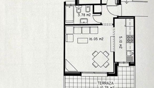 1 soveværelse Bungalow til salg i Calpe / Calp med swimmingpool garage - € 175.000 (Ref: 9216993)