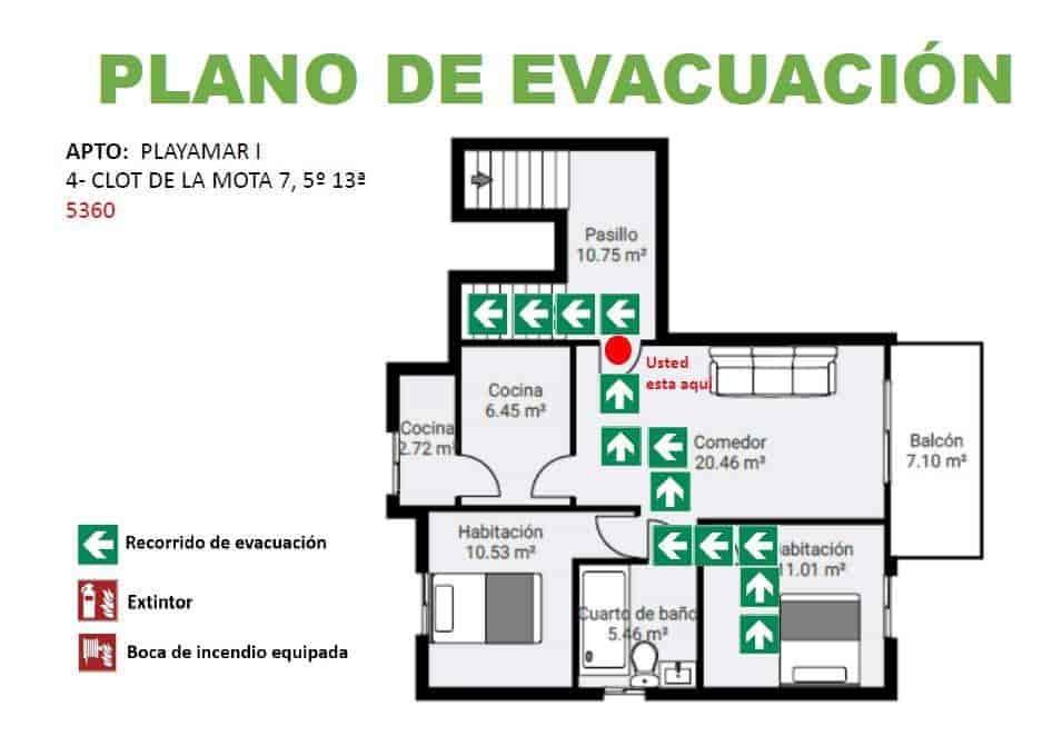 2 camera da letto Appartamento da affittare in Gandia con piscina - 600 € (Rif: 9029829)