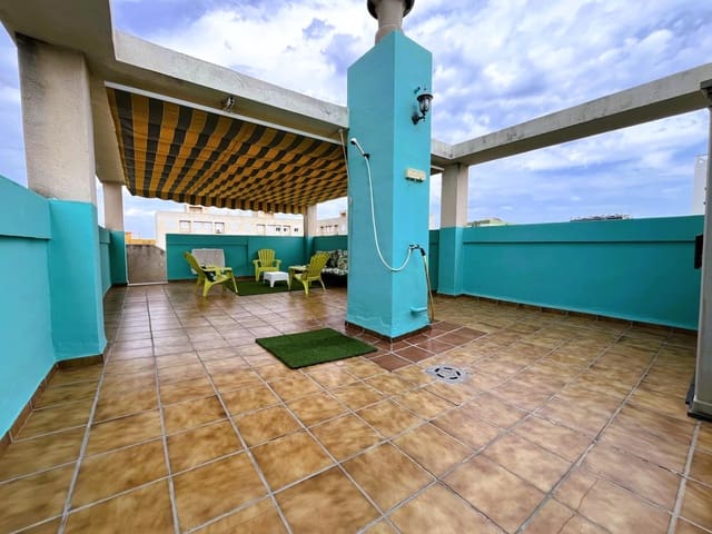 2 sovrum Takvåning att hyra i Gandia med pool garage - 700 € (Ref: 9098979)