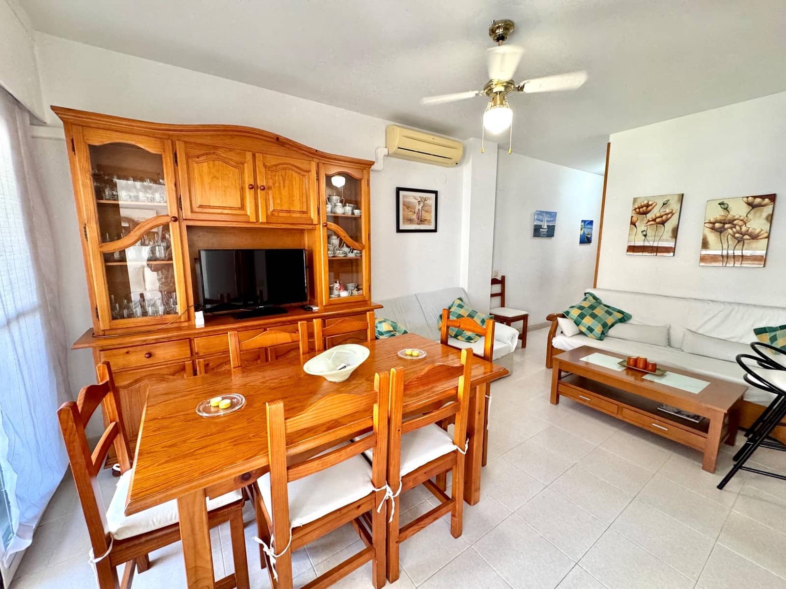 Apartamento de 2 habitaciones en Gandia en alquiler con piscina - 600 € (Ref: 9966602)