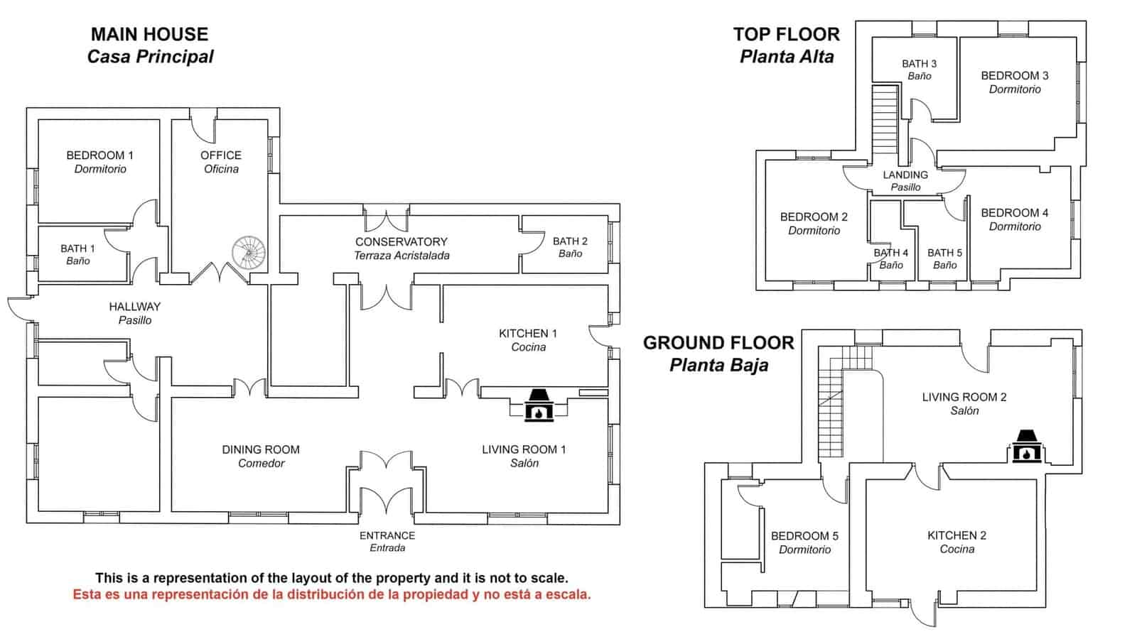 Finca/Landehus til salg i Malaga by med swimmingpool garage - € 1.100.000 (Ref: 10165656)