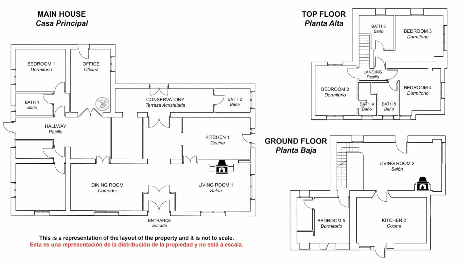 Finca/Landehus til salg i Malaga by med swimmingpool garage - € 1.100.000 (Ref: 10165656)