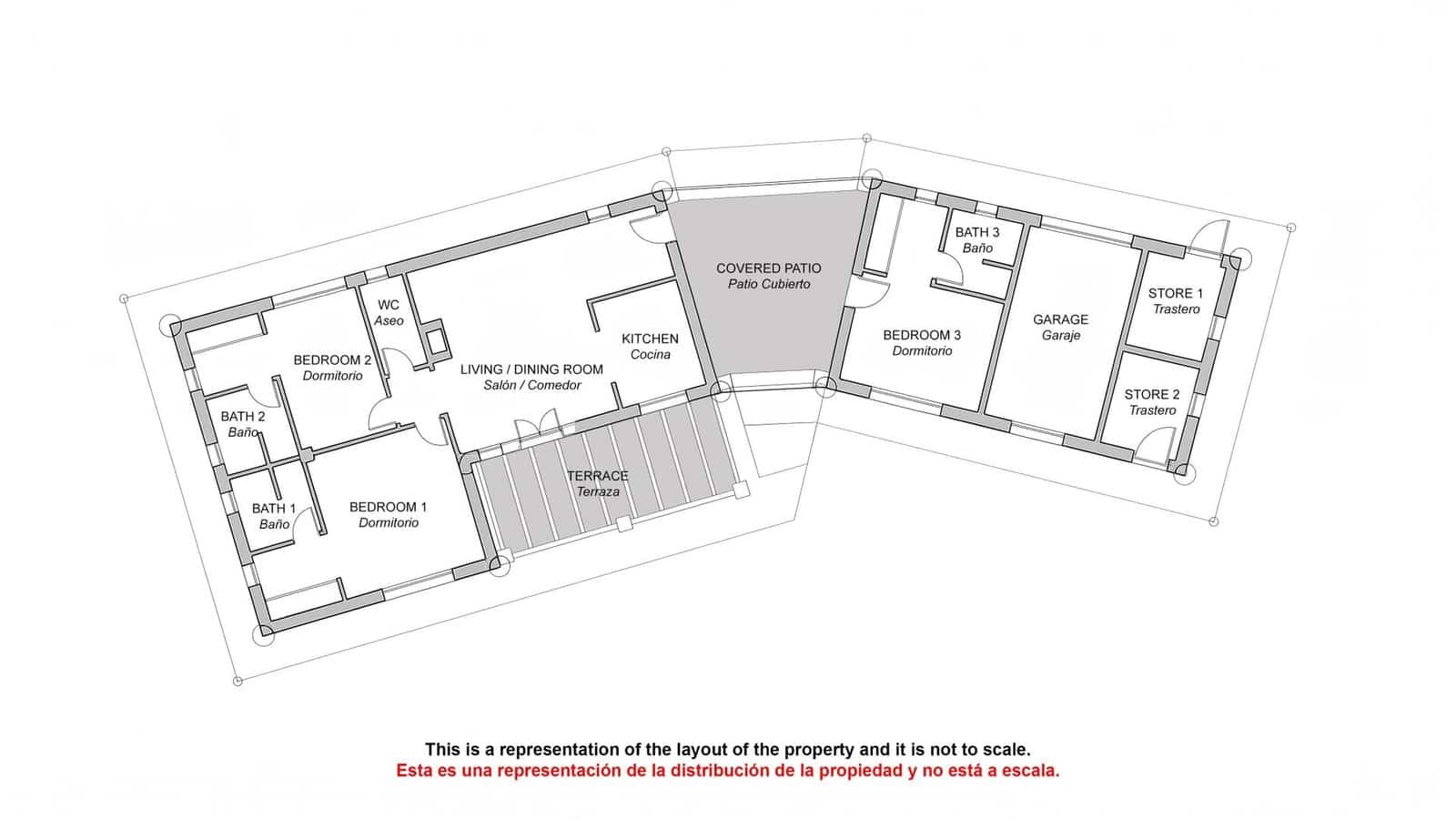 3 soveværelse Finca/Landehus til salg i Monda med swimmingpool garage - € 450.000 (Ref: 10182065)