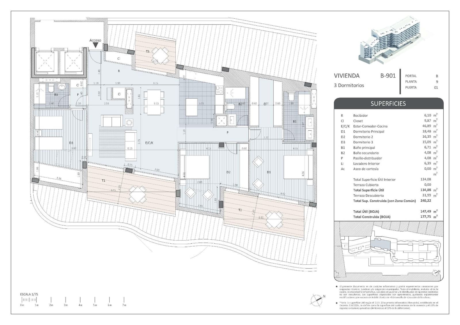 2 soverom Leilighet til salgs i Fuengirola med svømmebasseng - € 498 000 (Ref: 6433124)