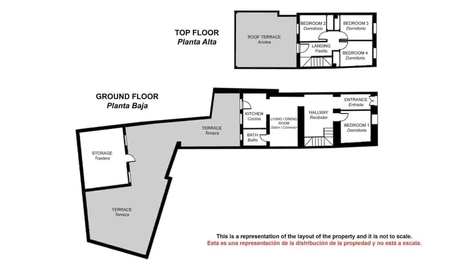 5 soveværelse Byhus til salg i Alhaurin el Grande - € 299.000 (Ref: 9123830)