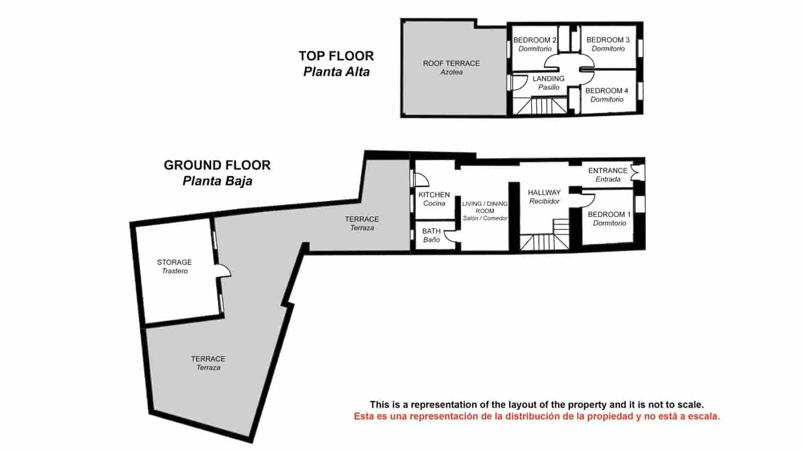5 soveværelse Byhus til salg i Alhaurin el Grande - € 299.000 (Ref: 9123830)