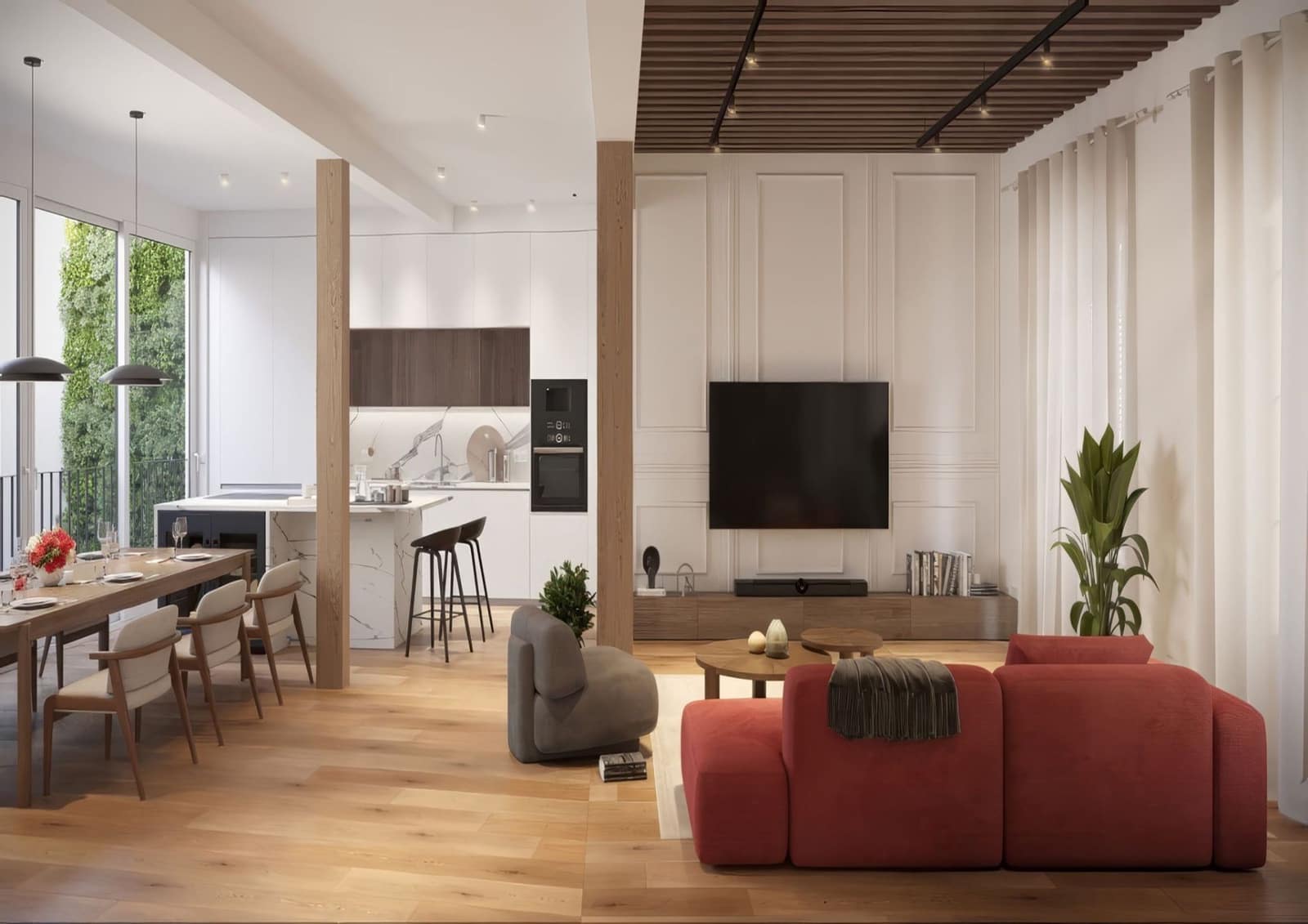 2 chambre Appartement à vendre à Malaga ville - 1 812 500 € (Ref: 9271713)