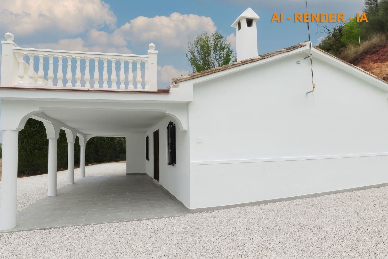 3 soveværelse Finca/Landehus til salg i Guaro med swimmingpool - € 330.000 (Ref: 9395275)