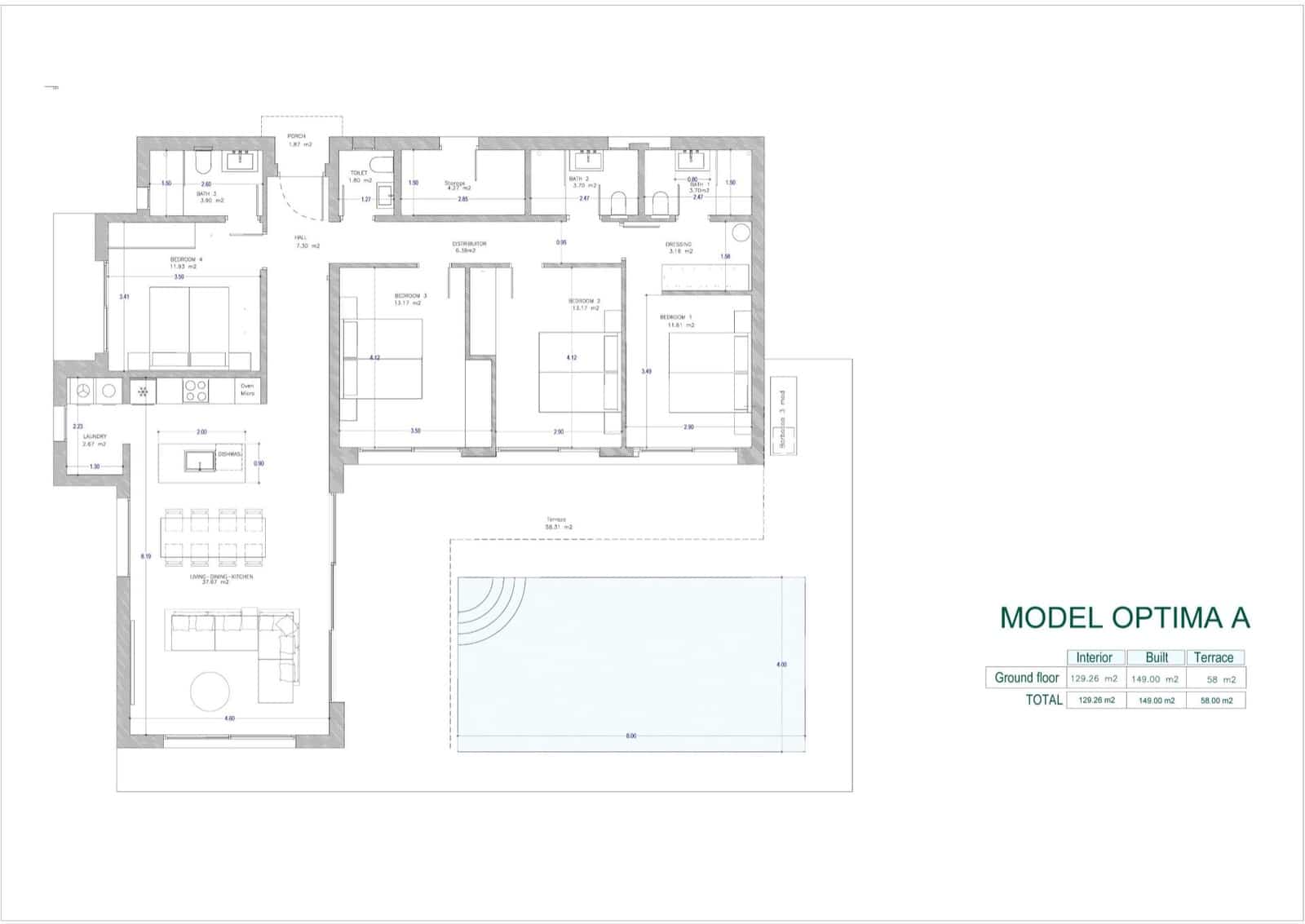 3 slaapkamer Villa te koop in Mijas met zwembad - € 1.249.000 (Ref: 9438796)
