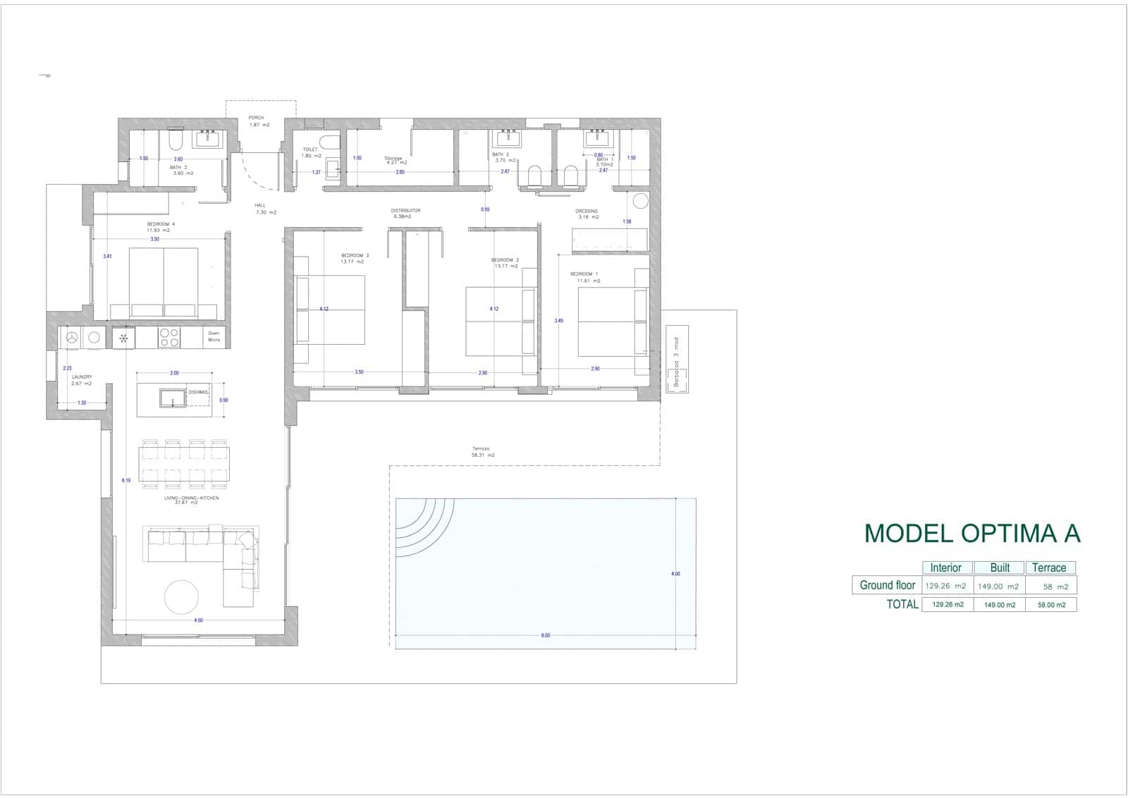3 slaapkamer Villa te koop in Mijas met zwembad - € 1.249.000 (Ref: 9438796)