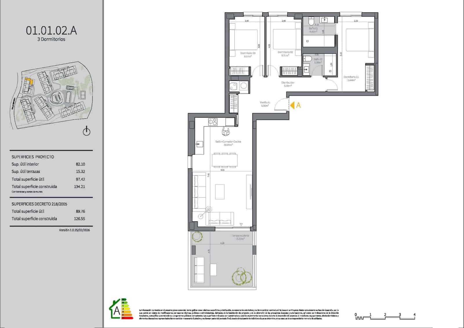 2 bedroom Apartment for sale in Mijas Costa with pool - € 325,000 (Ref: 9724905)