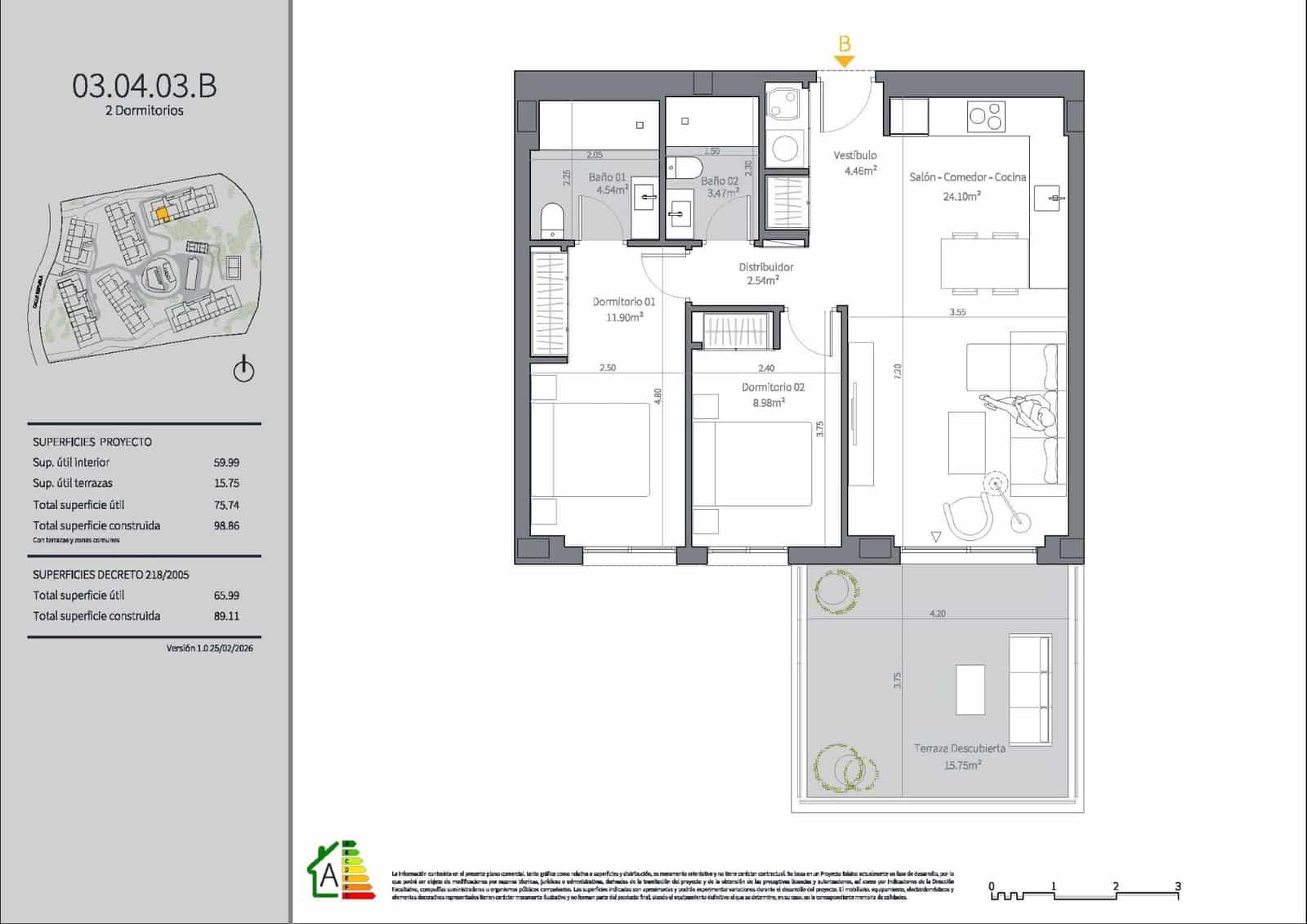 2 bedroom Apartment for sale in Mijas Costa with pool - € 325,000 (Ref: 9724905)