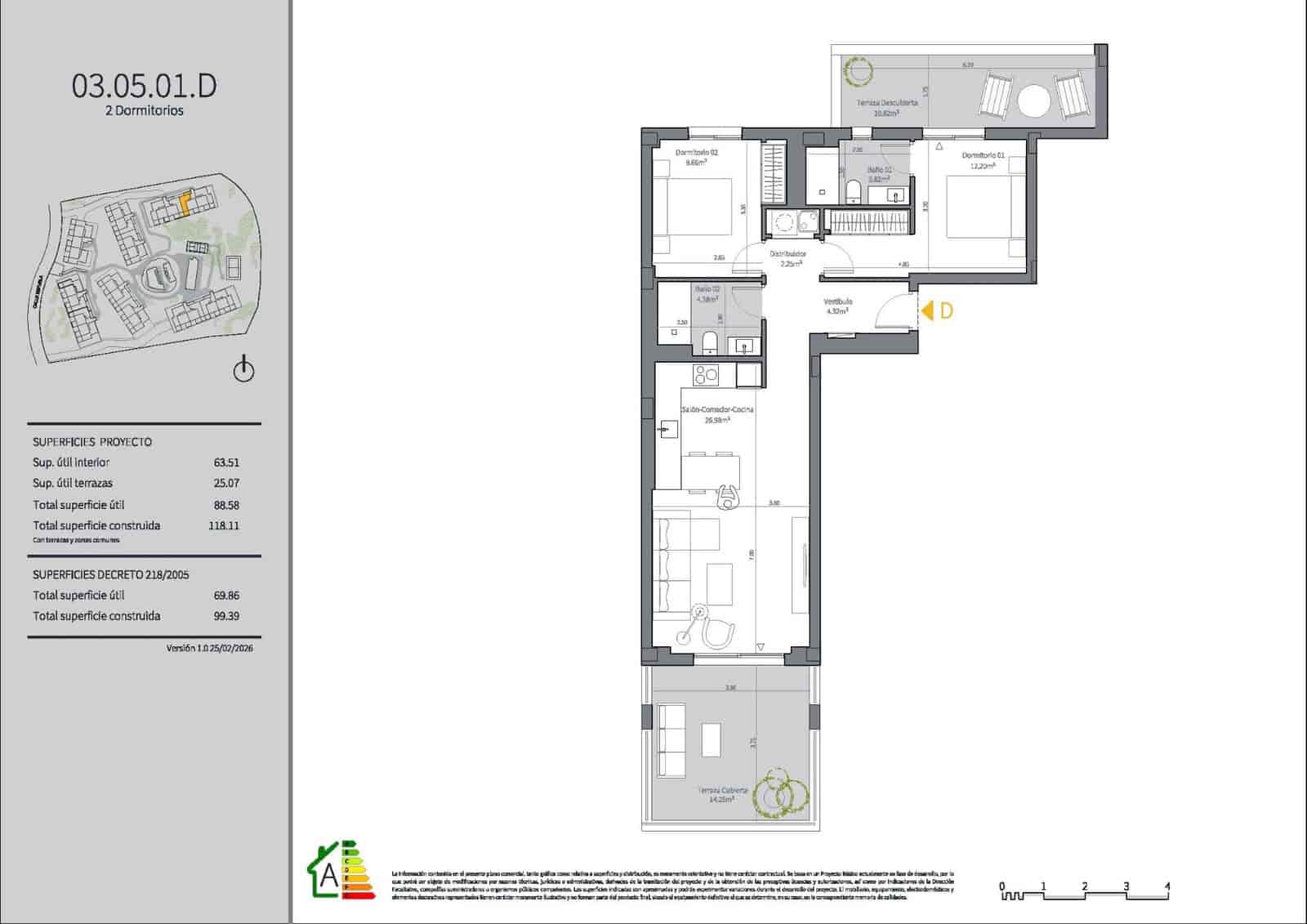 2 bedroom Apartment for sale in Mijas Costa with pool - € 325,000 (Ref: 9724905)