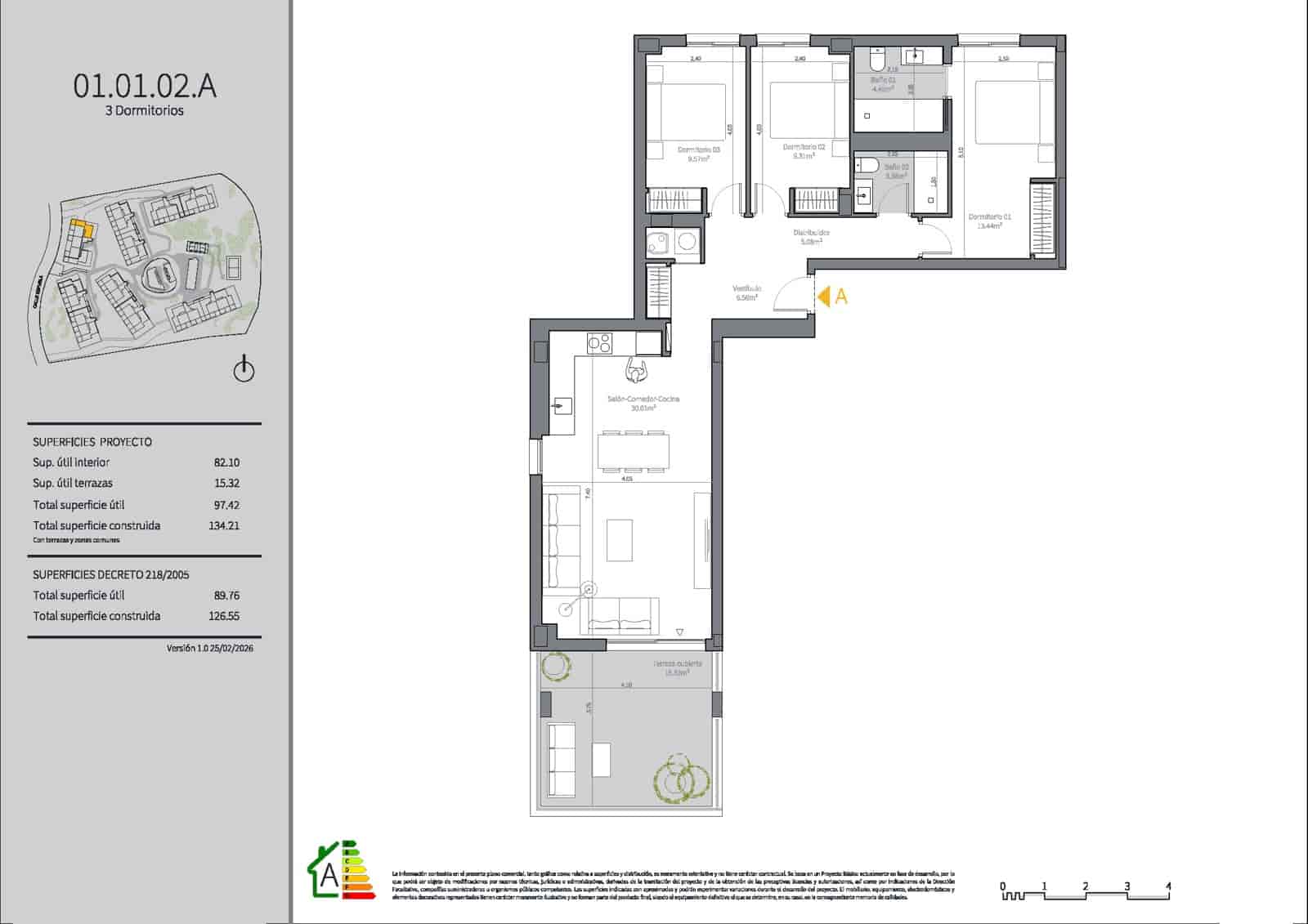 2 bedroom Apartment for sale in Mijas Costa with pool - € 325,000 (Ref: 9724905)